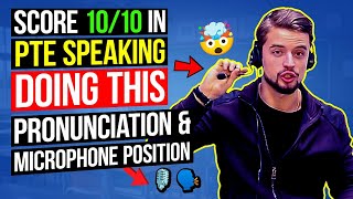 PTE Speaking Test Tips and Tricks - How to Improve Pronunciation & Microphone Position