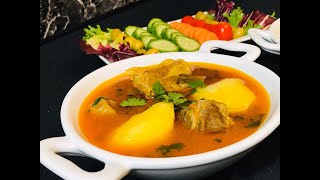 Aloo Gosht (Mutton Potato Curry) Recipe | Home Kitchen with Rabia