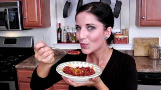 Homemade Chili Recipe - Laura Vitale - Laura in the Kitchen Episode 217