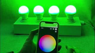 Gledopto Dual White & Color (RGB+CCT) Zigbee E26/E27 Light Bulb 6W with Philips Hue