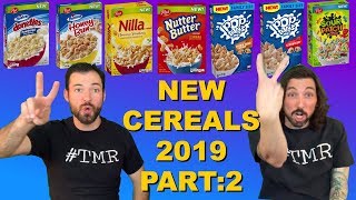 NEW CEREALS 2019 WEEKEND EXTRAVAGANZA - PART 2 - Review of 7 New Cereals!!! - #TMR