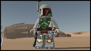 LEGO Star Wars: The Force Awakens - Boba Fett Free Roam Gameplay