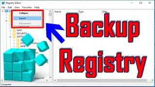 Backup Registry Editor - Windows 10 Tips and Tricks
