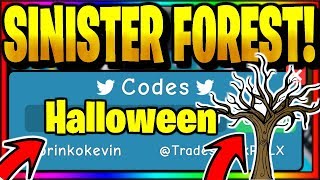 NEW *SECRET* SINISTER FOREST CODES! Roblox Unboxing Simulator ?HALLOWEEN UPDATE?