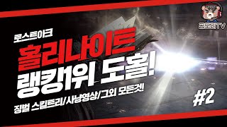 [LOSTARK]로스트아크 홀리나이트 랭킹1위 도홀! /징벌스킬트리와 사냥영상 / #1에서 하지 못한이야기들 까지(feat.홀리나이트는 앞으로 쭉 이어집니다)