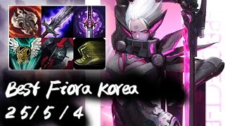 Best Fiora Korea Top vs Master Yi | Korea High Elo Replays