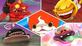 Yo-kai Watch Blasters - All Bosses (Main Story)