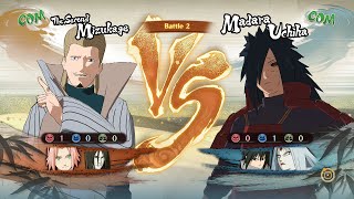 Naruto Shippuden: Ultimate Ninja Storm 4, 2nd Mizukage/Sakura/Orochimaru VS Madara/Sasuke/Kaguya!