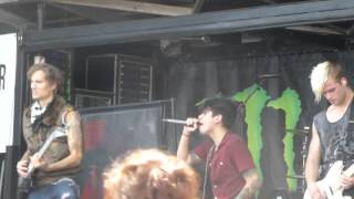 Crown the Empire - The Fallout - Live 6-14-14 Vans Warped Tour 2014