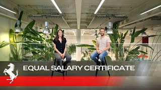 Cecilia and Paride - Ferrari Equal Salary Certificate