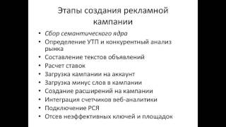 1. Как управлять Яндекс Директ: Собираем семантическое ядро