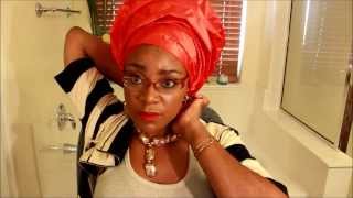 How to tie Gele:  Modestina style