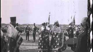 Nicholas II_Высочайший смотр Литовского полка. 1914 год /в честь 100-летия Бородинского сражения?/