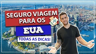 ☑️ Seguro Viagem para o EUA! Como fazer um bom seguro pagando MUITO barato! Todas as dicas!