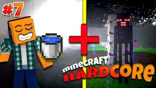 Minecraft Hardcore #7 - "Deszcz = 0 endermanów!"