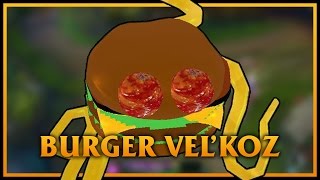 Burger Vel'Koz LoL Custom Skin ShowCase