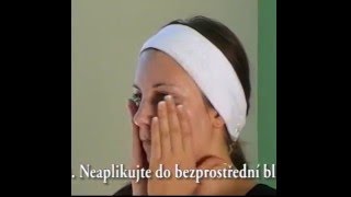 Hydratační denní krém pro normální a smíšenou pleť - aplikace
