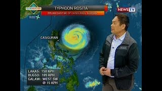 BP: Weather update as of 4:14 p.m. (Oct. 29, 2018)