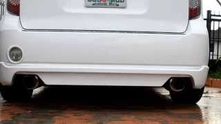 08 Scion xB with Tsudo cat back Exhaust and Tsudo Scuba Delete.