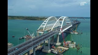 Крымский мост сверху
