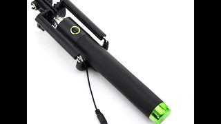 Монопод селфи-палка 19-80 см Monopod Selfie stick посылка с Али распаковка