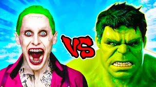 The Joker Vs Hulk - Epic Battle - Left 4 dead 2 Gameplay (Left 4 dead 2 Custom Skin Mod)