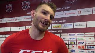Lukáš Žejdl po utkání Mountfield HK – PSG Berani Zlín 4:2