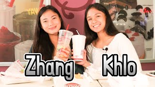 Mukbang 먹방 relay Charleys philly steaks Guam GPO  eating show Zhang,  Khlo Simon Sanchez high school