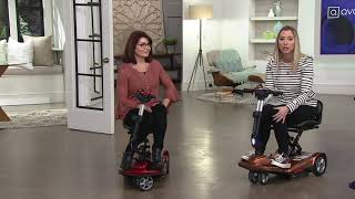 EV Rider Easy Move Folding Travel Scooter on QVC