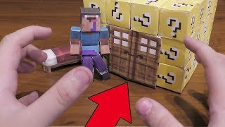 КАК СДЕЛАТЬ ЛАКИ ДОМ В РЕАЛЬНОЙ ЖИЗНИ!? С НУБИКОМ ИЗ МАЙНКРАФТА! ЛАЙФАК MINECRAFT