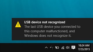 How To Fix USB Device Not Recognized in Windows 10