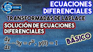 ???? ¿Cómo resolver ecuaciones diferenciales con la transformada de Laplace? |¡Muy básico!