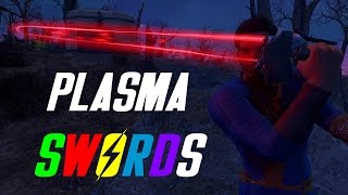Fallout 4 Plasma Swords Mod Showcase