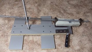 Супер новая точилка для ножей своими руками Точим ножи дома DIY