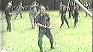 Kukishinden ryu Bo jutsu  - Manaka shihan (1988, Ohio)