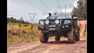 Suspension, Wheels and Tyres setup. 35 inch tyres on PX Ford Ranger