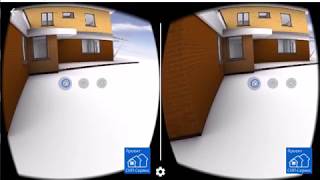 3d видео для очков виртуальной реальности. BIM + Virtual Reality. Green House 3D VR video