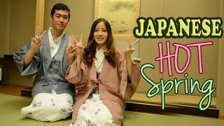 Japanese HOT SPRING | Onsen Experience! 登別の旅館に行ってみました！