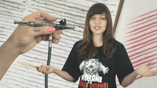 Базовое упражнение по аэрографии для начинающих от школы аэрографии "Арт-Техника"