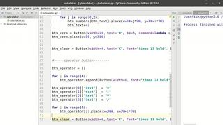 Python GUI Tutorial - 57 - Calculator - Adding zero, Equal and Dot button