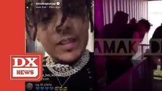 Smokepurpp Says "Russ Didn't Touch Me" After Video Of Him Getting Jumped Surfaces
