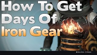 Destiny - NEW How To Get IRON LORD Armor Set, Shader, Emblems And More