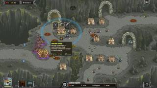 Прохождение Kingdom Rush Frontiers Veteran - Level 12 Подземный ход  Iron Challenge