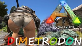 ARK Gameplay # 190 - DIMETRODON TAMING - ARK Survival Evolved