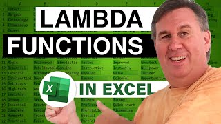 Lambda Functions Debut In Excel - 2381
