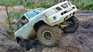 BIG 4x4 Nissan Patrol @ Newnes Powerlines