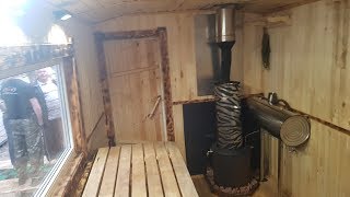Скоропарка 2019 - банная печь от души изобретателя Константина Бессонова для души любителеля бани!