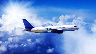 Airplane Sounds to Sleep or Study ✈️ White Noise 10 Hours