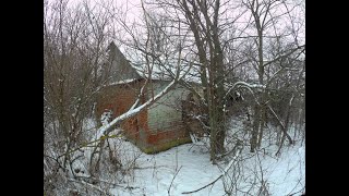 УДИВИТЕЛЬНАЯ ПЕЧЬ В ЗАБРОШЕННОМ ДОМЕ.  ГЛУХАЯ ДЕРЕВНЯ