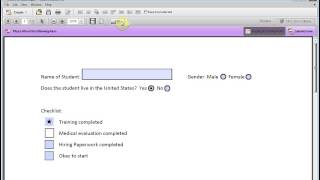 Adobe Acrobat How to Format Check Box PDF Form